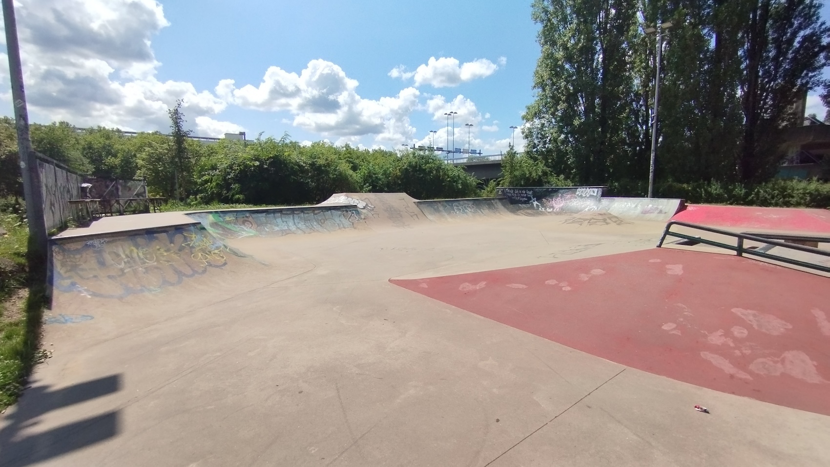 Burgerpark Hafeninsel skatepark